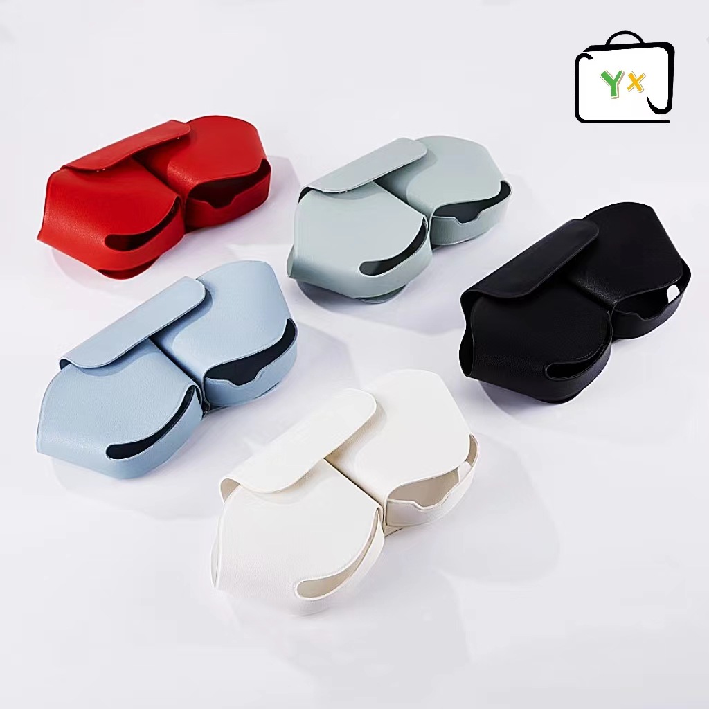 Head-mounted Bluetooth headphone bag pu leather case for Apple airpodsmax leather storage case