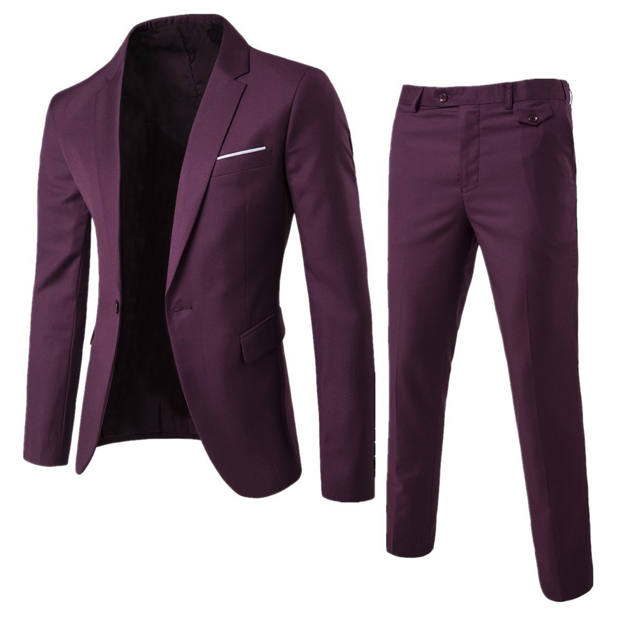 2023 new wedding bridegroom best man wear two-piece suit men's casual suit two-piece suit plus pants