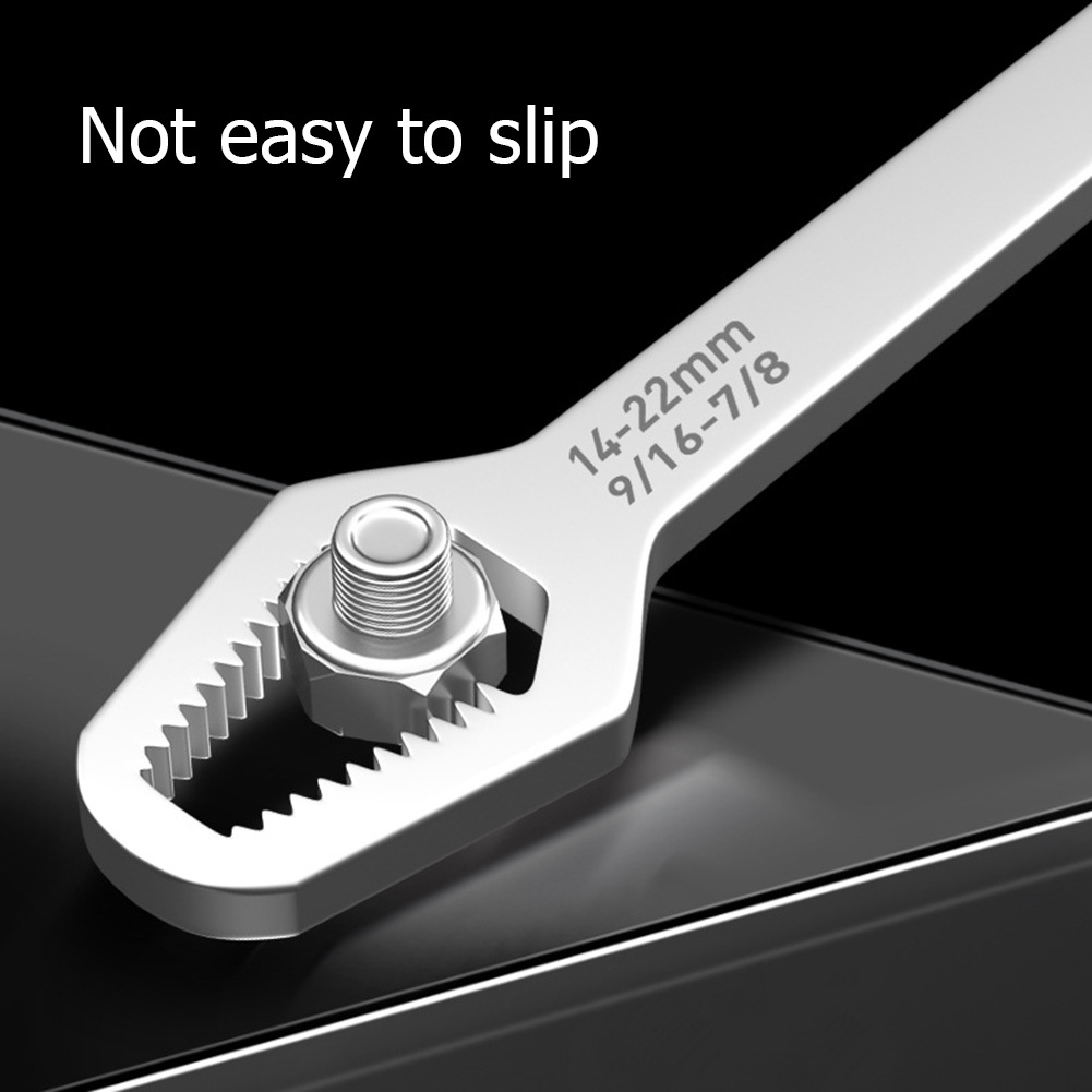Torx Wrench Double self-tightening adjustable glasses wrench 3-17mm/8-22mm board two special-shaped multi-use