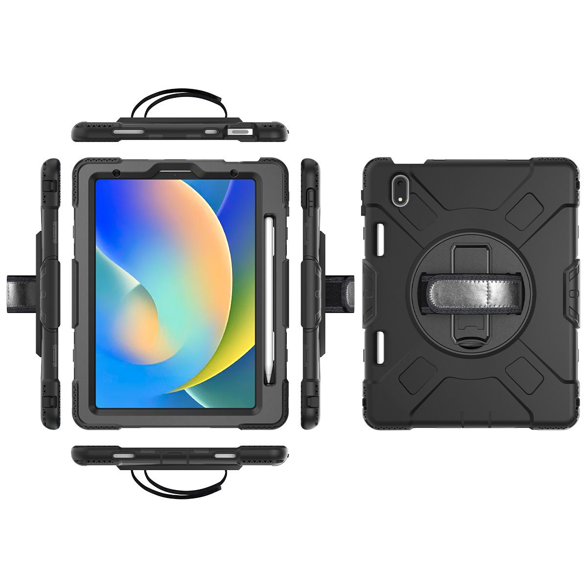 2024 for ipad pro13 three-proof tablet protective case all-inclusive anti-drop case air5 tablet protective case