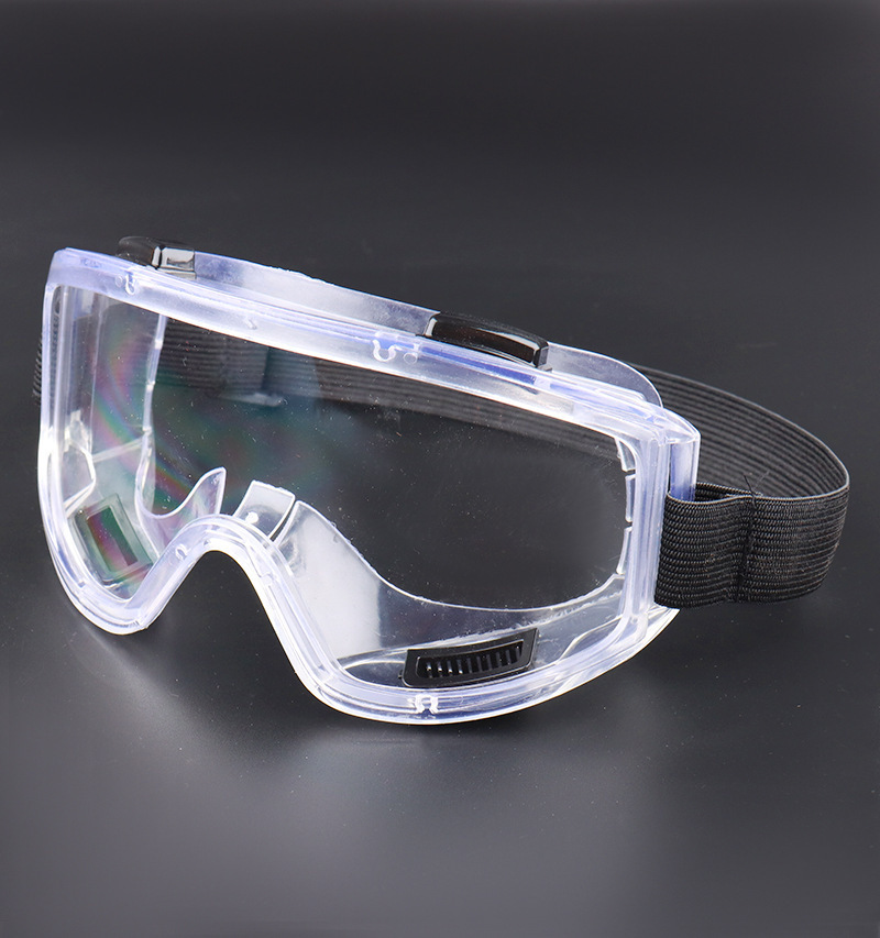 Wholesale labor protection glasses anti-impact droplets four beads ski glasses laboratory protective glasses windproof glasses goggles