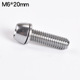 6*20mm silver