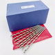 Mien lengthened drill HSS general length twist drill standard lengthened high speed steel straight shank drill 1-20 factory wholesale