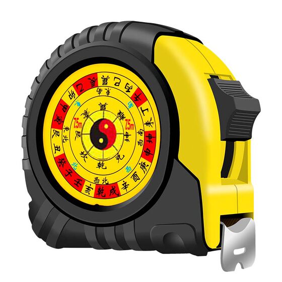 Free Shipping Wholesaler Truban Ruler 5.75m 10m Feng Shui Ruler High Precision Steel Tape Measure Ding Lan Ruler