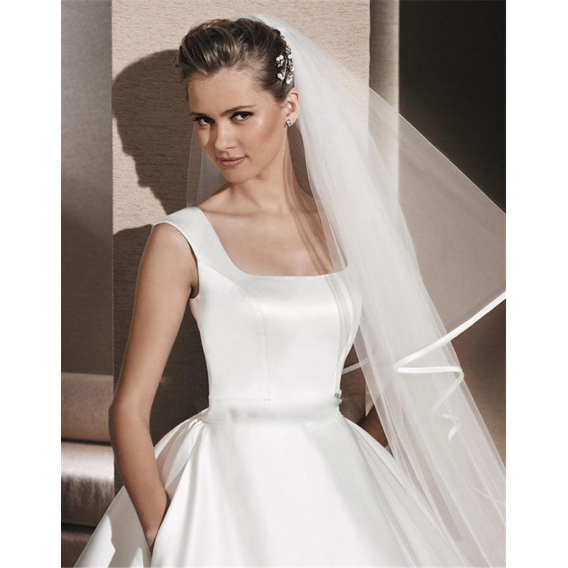 xb013 European and American Wedding Wonderful Accessories 2-Layer Curl White Ivory Bridal Veil Long All-Match Gauze Wedding
