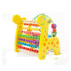 Wooden cartoon animal fruit round beads children's early education educational building blocks baby hand-eye coordination exercise educational toys
