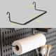 Multifunctional paper roll holder Black