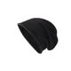 Knitted Hat Children's Autumn and Winter Heap Hat Japanese Black All-match Wool Big Head Baotou Moon Cold Hat Men's Fashion