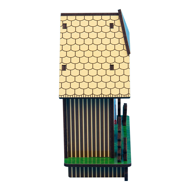 Wall hanging rain box wall hanging barometer temperature and humidity sensor foreign trade Amazon explosions