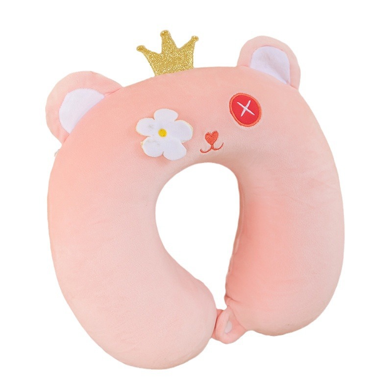 Factory wholesale pillow U-shaped pillow cartoon cervical spine office nap portable travel pillow car pillow neck pillow