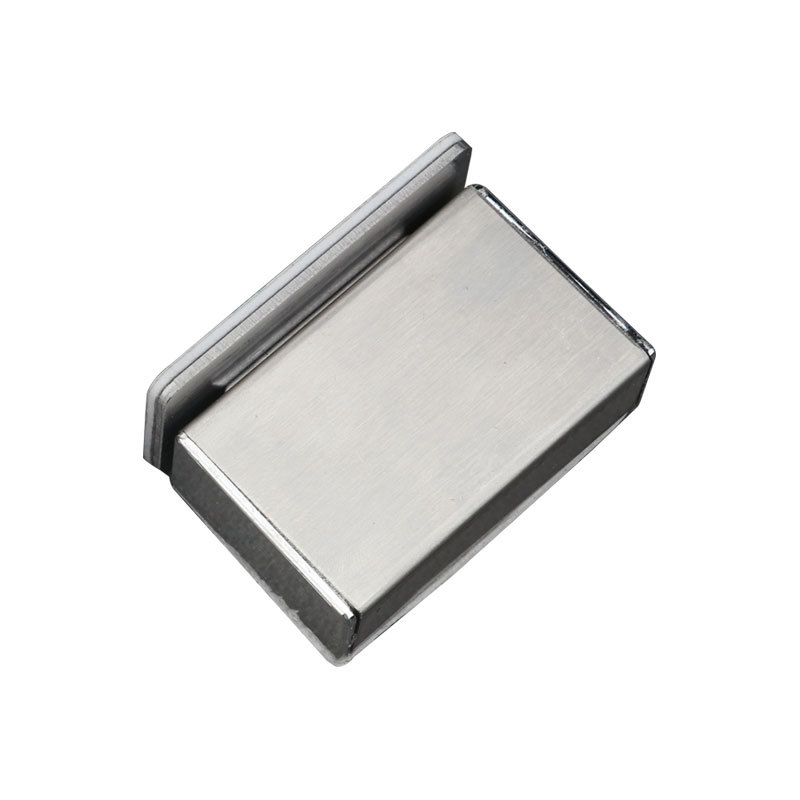 Stainless steel non-perforated cabinet suction wardrobe cabinet door suction device strong magnetic touch fixing buckle magnet self-adhesive