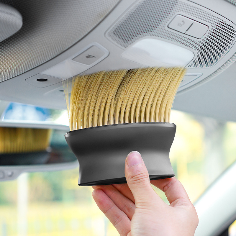 Special car air conditioner air outlet cleaning brush dust removal brush interior fine seam dust cleaning soft bristle brush