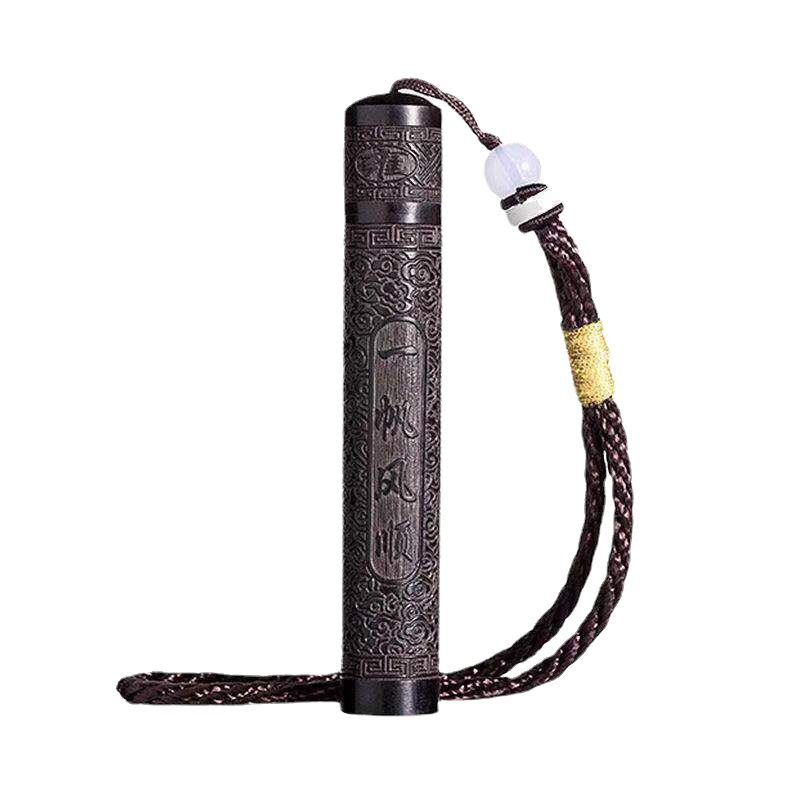 Creative Ebony Fire Book blow lighter USB charging blow induction wooden lighter cigarette lighter