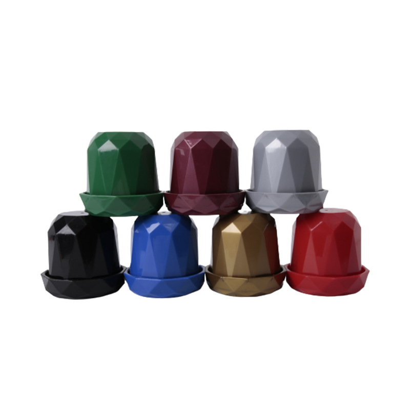 Factory spot plastic diamond color Cup new with base Dice Cup diamond surface swing Cup bar KTV Entertainment