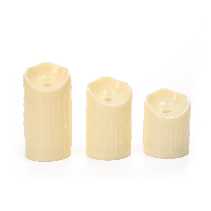 Swing electronic candle 10 key remote control led candle wedding birthday party home soft outfit script secret room props