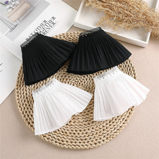 Mesh lace accessories lace elegant Chanel style three-dimensional lace decorative cuff fake collar