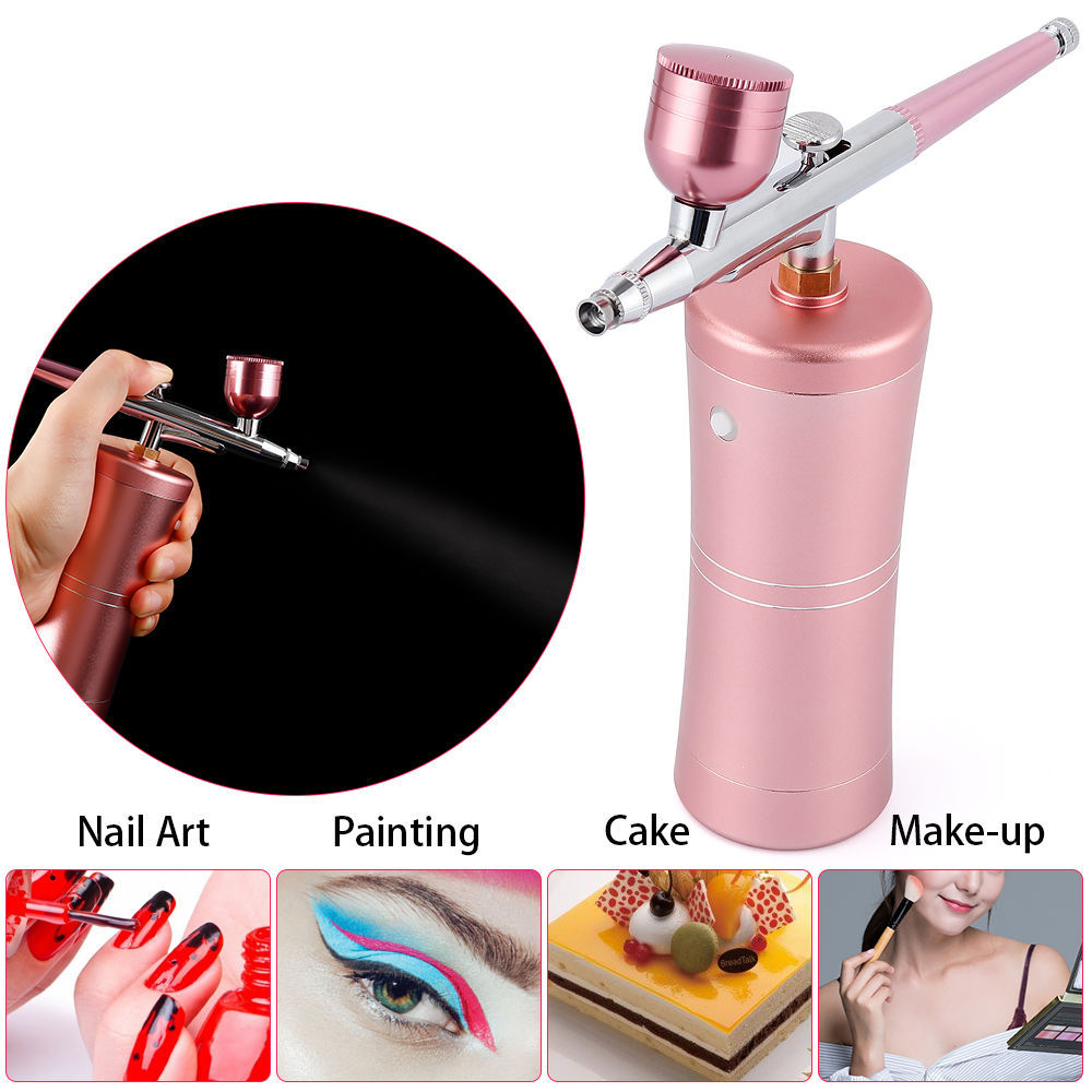 Art spray pen model inkjet painting nail tattoo mini spray gun air pump suit facial beauty cake mist gun