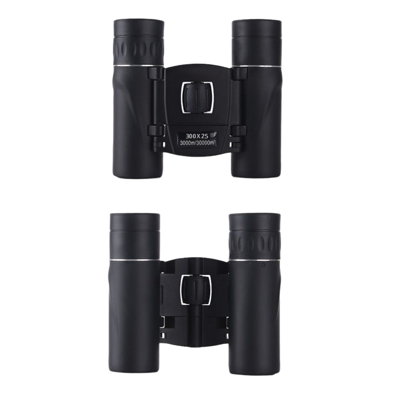 300X25 binoculars mini portable outdoor telescope HD high power Low Light Night Vision Mobile phone telescope