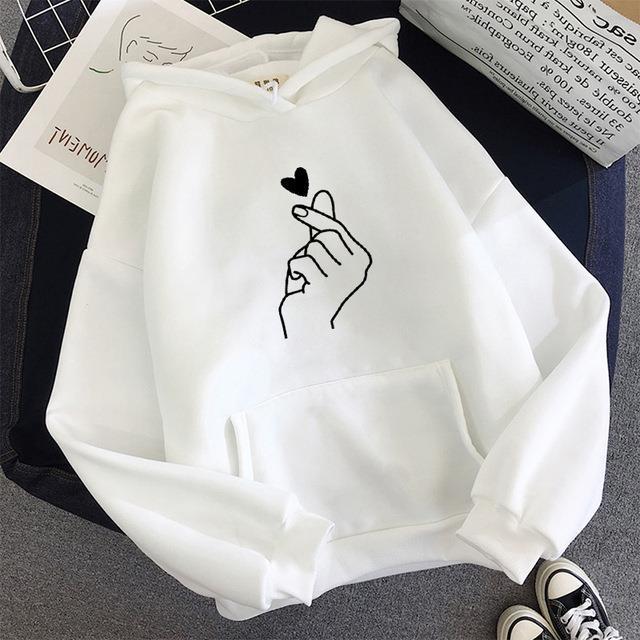 European and American Foreign trade fleece-lined hoodie sweater men's and women's autumn and winter couple's tops loose Amazon AliExpress