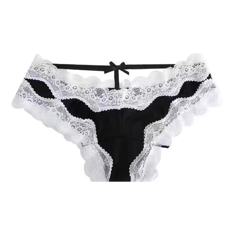 The tea is amazing!  Honey Butt Xin* High-end Lace Panties Women's Low Waist Hip Lifting Hollow Half Hip Covering Cotton Briefs