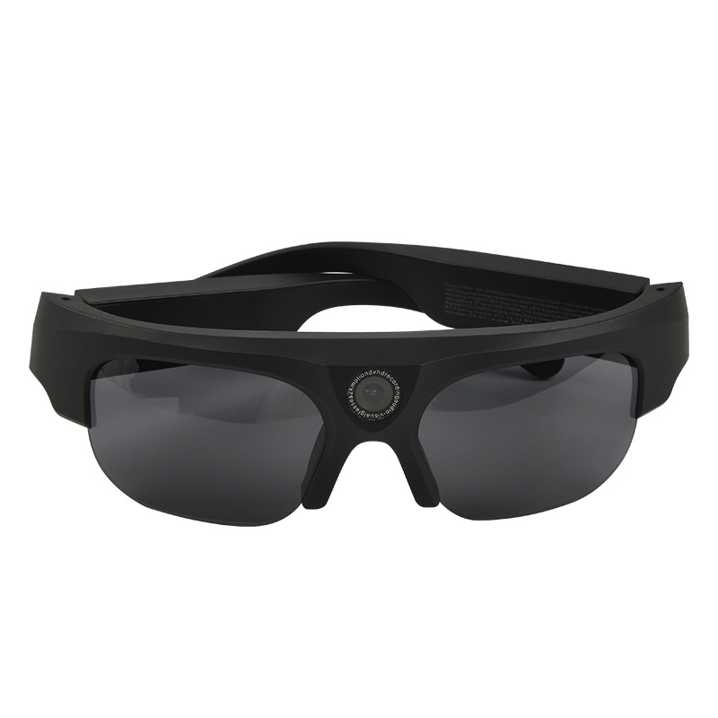 Head-mounted smart sports glasses 256G multifunctional camera camera glasses recorder black technology Bluetooth sunglasses