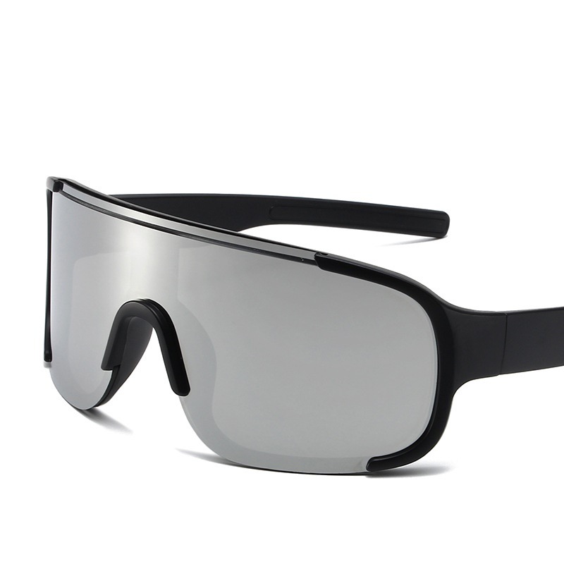 Trendy Big Frame Outdoor Riding Glasses TikTok Red Book Online Celebrous Sunglasses Personalized Men's and Women's Mountaineering Skiing Sunglasses