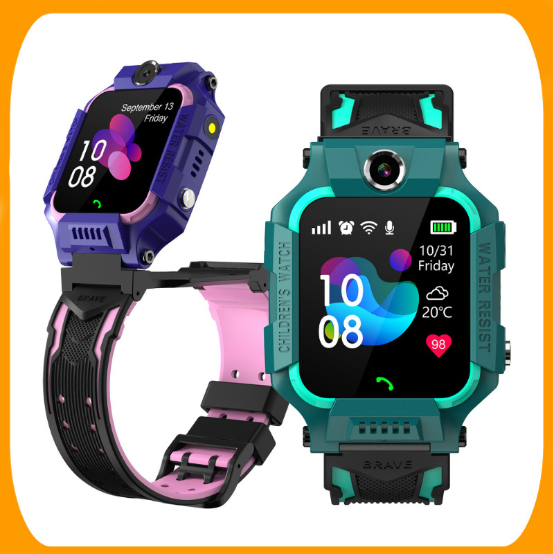 Q19 six generations of children's smart Watch card call positioning micro chat photo waterproof Watch safe foreign trade Z6