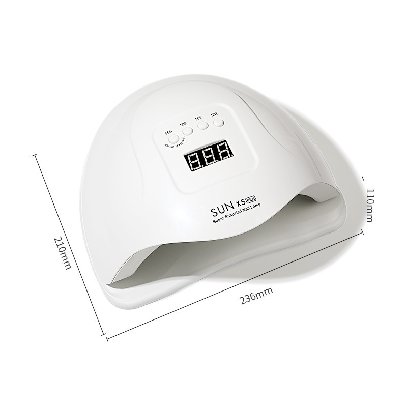 Cross-border nail lamp New sun x5plus120W phototherapy lamp high-power intelligent induction not black hand phototherapy machine