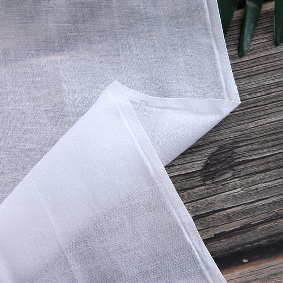 Factory wholesale 32 bleached cotton white cloth combing cloth plain gauze clothes tie-dyed cotton white cloth wholesale
