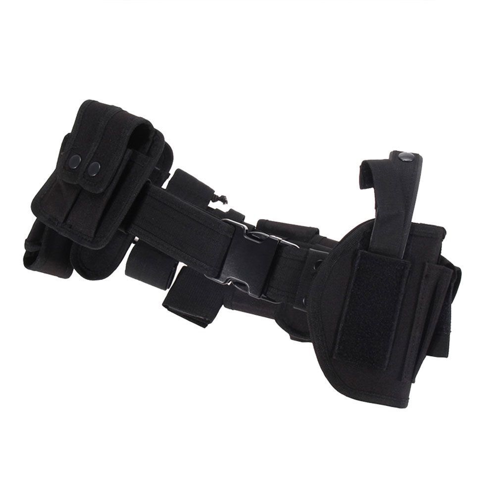 Outdoor Tactical Belt Four-piece Security Duty Equipment Multi-functional Waist Seal Men's Spot Military Fan Nylon Belt