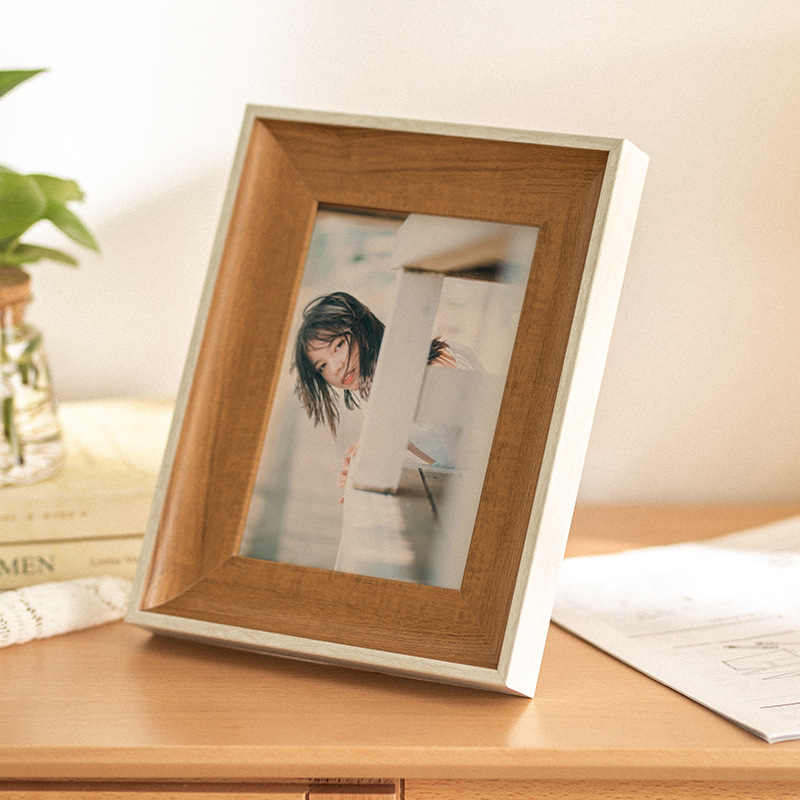 New American retro photo frame table wholesale square 6 inch 7 inch 8 inch 10 inch A4 Art Photo Wall frame