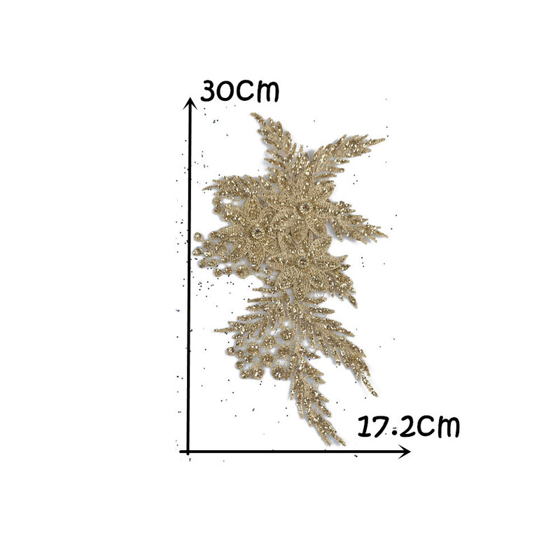 新しい刺中空ドリルスパンコール 3d レーストリム縫製パッチ Diy の装飾衣類付属品レースボーダー|undefined