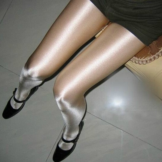70D Bright Socks Shebin Socks ds Reflective Sexy Pantyhose Oil Light Oil Bright Leggings Nightclub Pants Women
