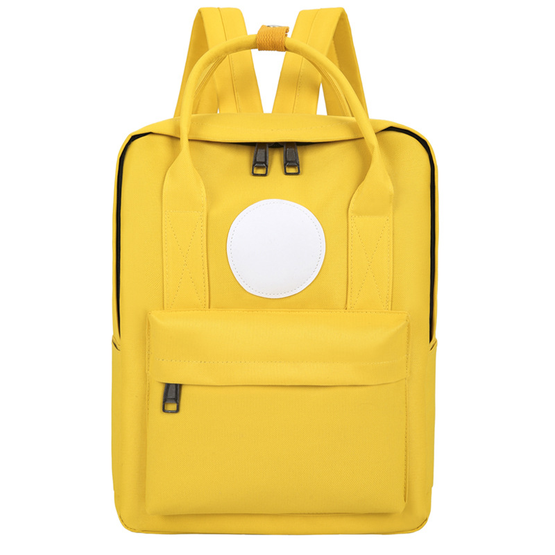 Primary school student schoolbag custom printing LOGO kindergarten children's schoolbag training class advertising raw materials portable schoolbag