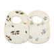 G8 pine cone blueberry 2 gauze waterproof bib