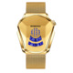 Gold mesh belt-full gold-gold surface