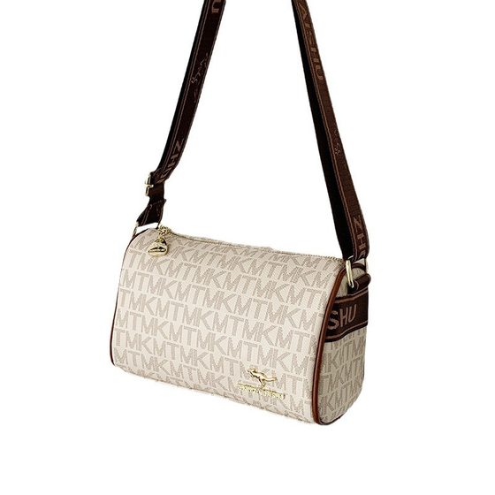 2024 New Style Simple All-match Large Capacity Fashion Boston Bag Shoulder Crossbody Mother Bag PU Leather Women's Bag