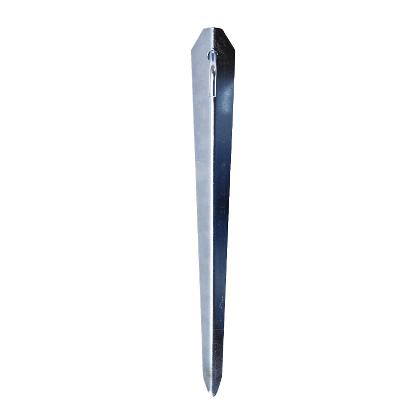 Factory wholesale outdoor camping canopy tent ground nails large beach camp reinforced iron ground nails 37cm