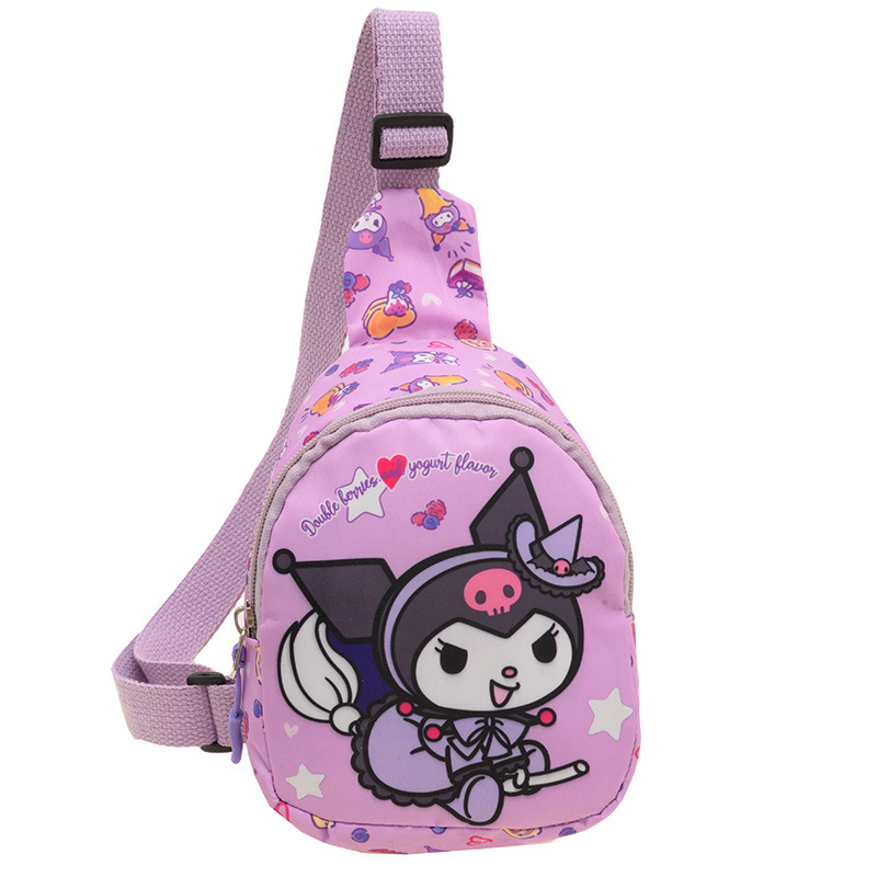 Spring and Summer New Children's Bag Boys and Girls Fashion Mini Chest Bag Cute Trendy Shoulder Bag Casual Bag