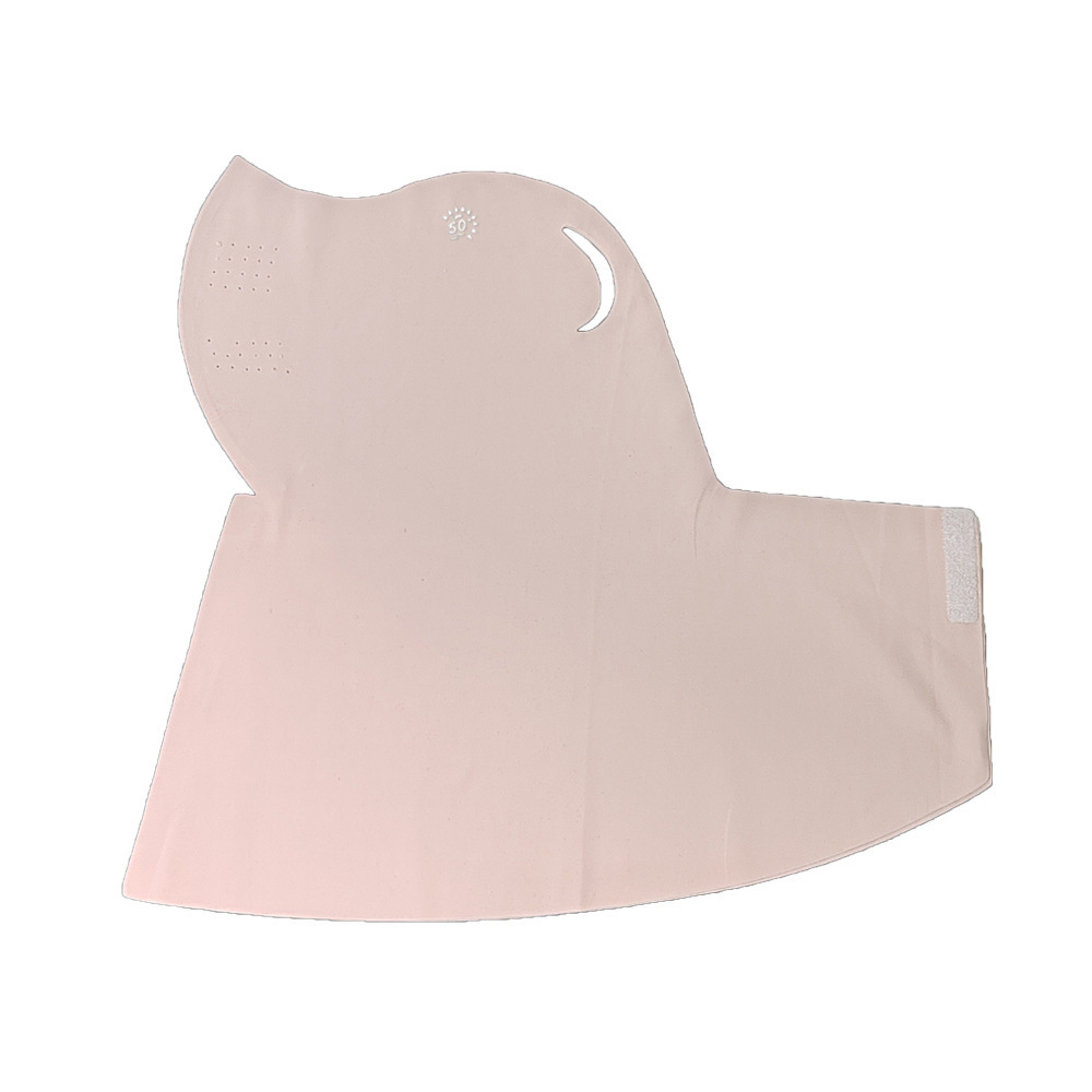 Free Shipping Traceless Nylon Neck Protection Sunscreen Breathable Three-Dimensional Face Showing Small UV Protection Ice Silk Mask