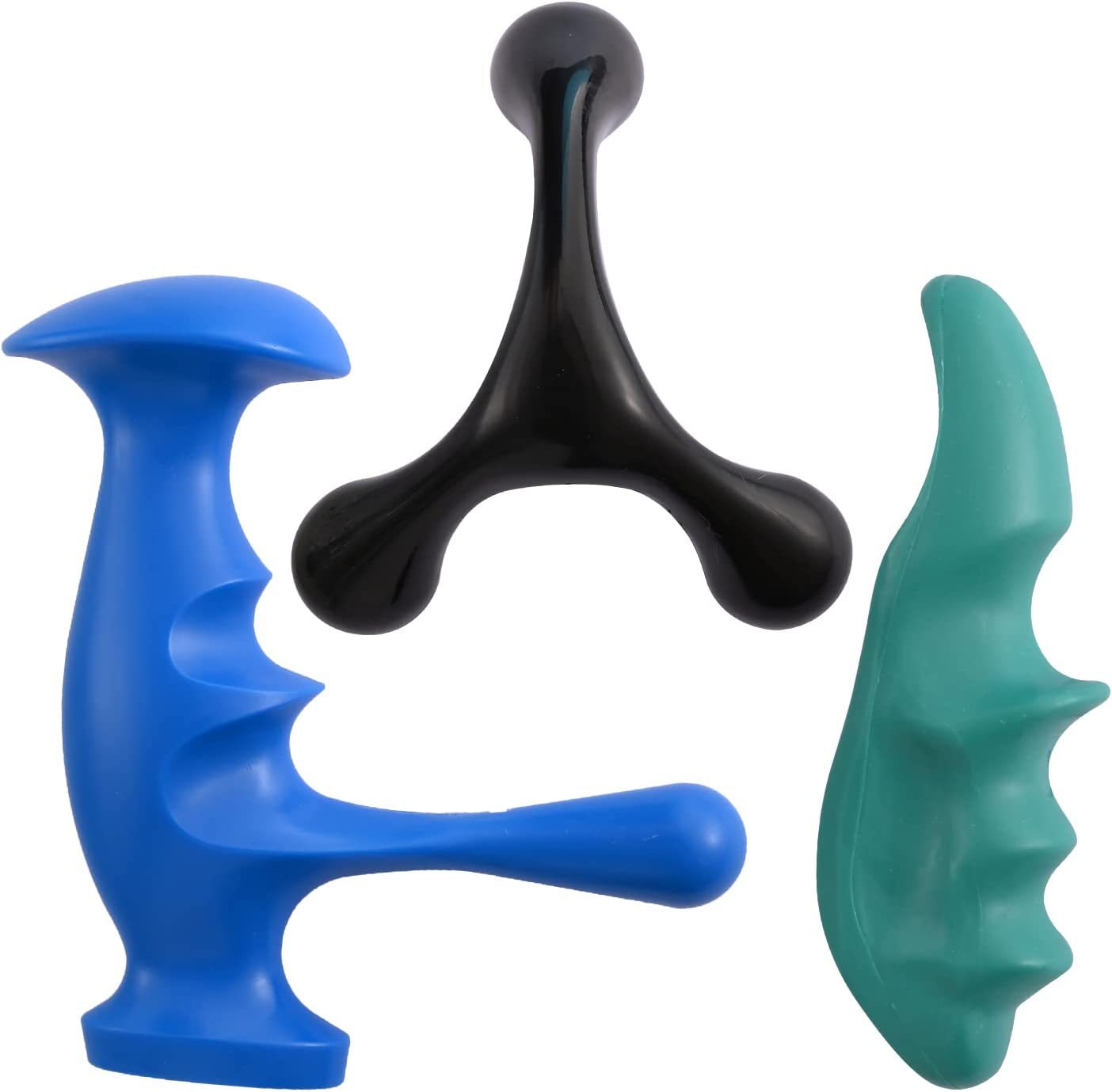 Factory spot thumb massager acupressure gun three-legged massager set