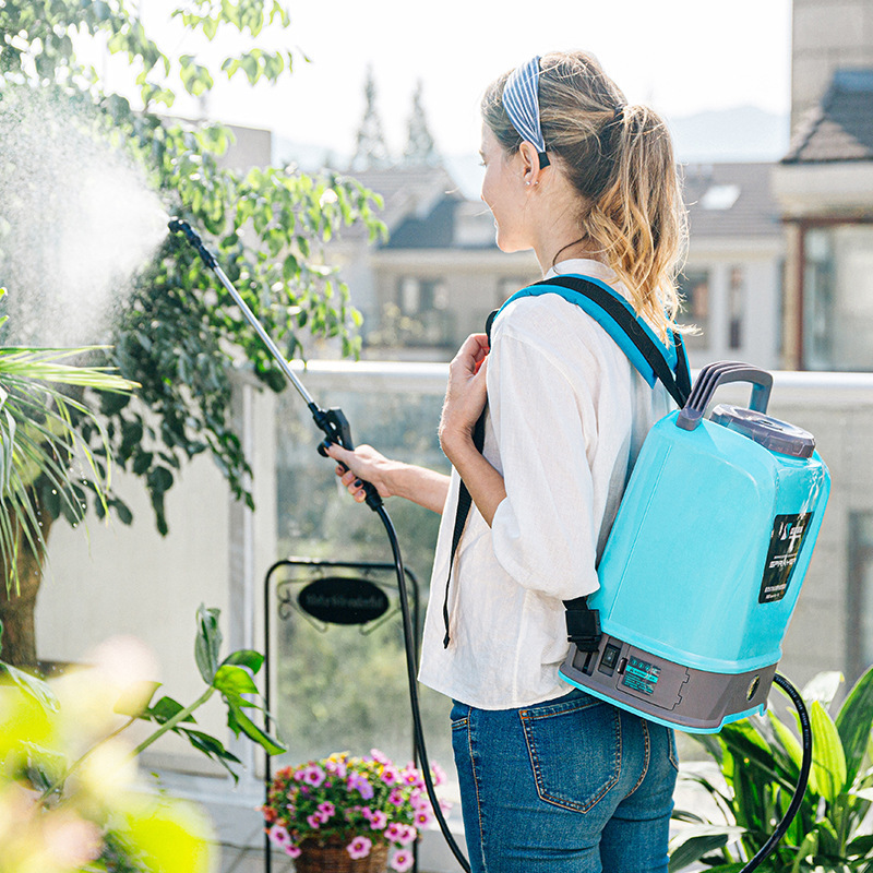 10L knapsack electric sprayer high pressure pesticide disinfection sprayer agricultural intelligent automatic fruit tree spraying machine