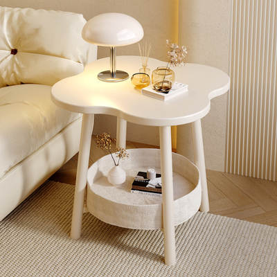 Bedside Table simple modern bedroom small storage rack household sofa mini side table mobile table