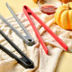 Simple silicone full-wrapped food clip silicone steak clip barbecue food clip barbecue clip bread clip