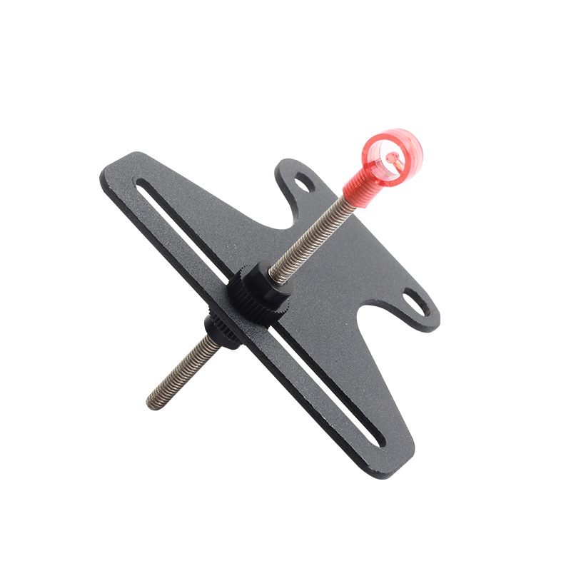 Spot wholesale new simple single needle aim recurve bow arrow sight archery Red aim frame Center clear disassembly