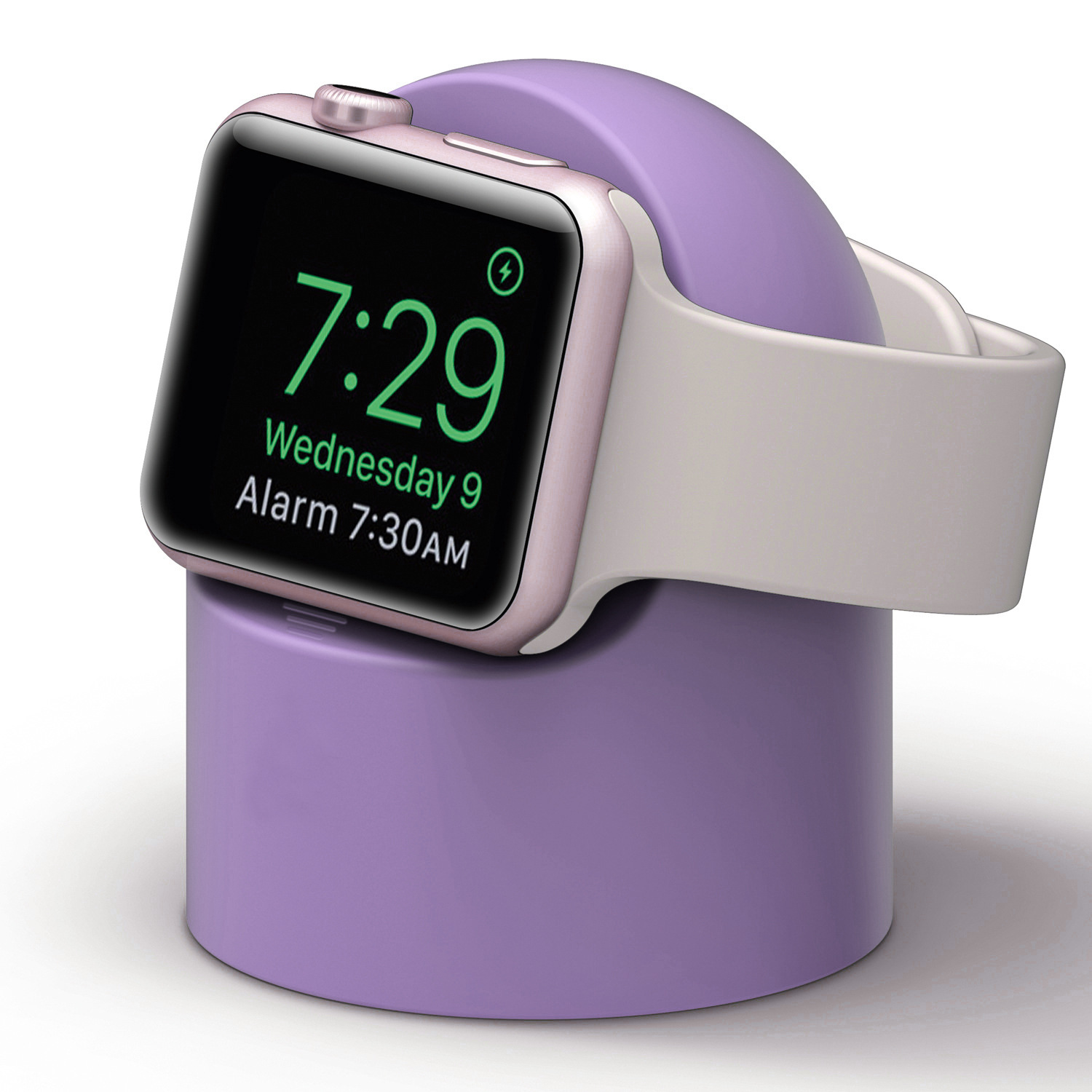 For apple watch Stand apple watch Charging Base iWatch6 Generation Silicone Desktop Charging Stand