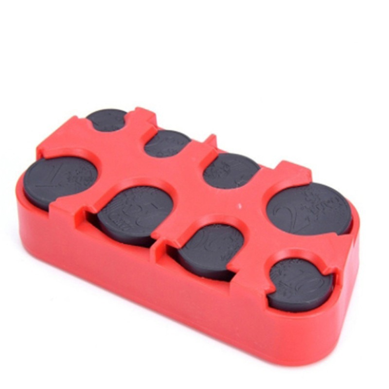Manufacturers supply US dollar storage box euro coin purse coin storage box multi-color optional
