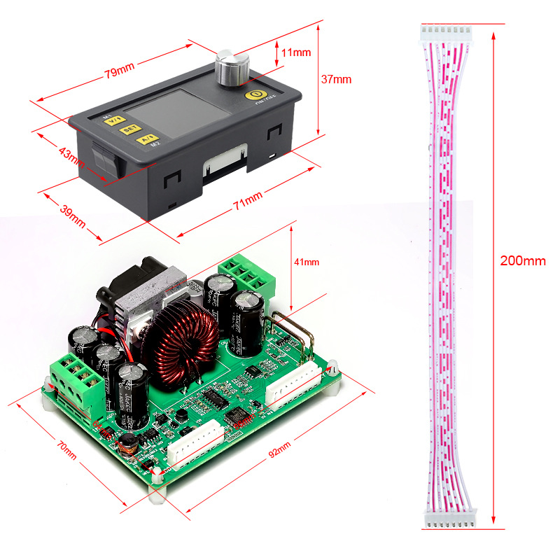 Ruideng DPS3012 CNC DC regulated power supply adjustable power adapter switching power converter board
