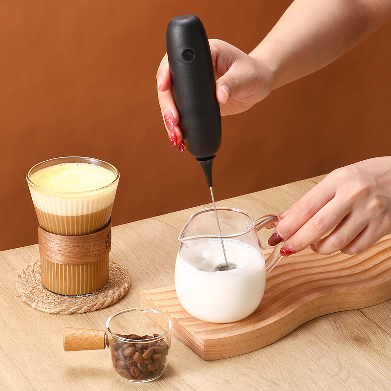 Milk frother handheld electric milk pump home baking coffee blender milk frother small milk frother machine