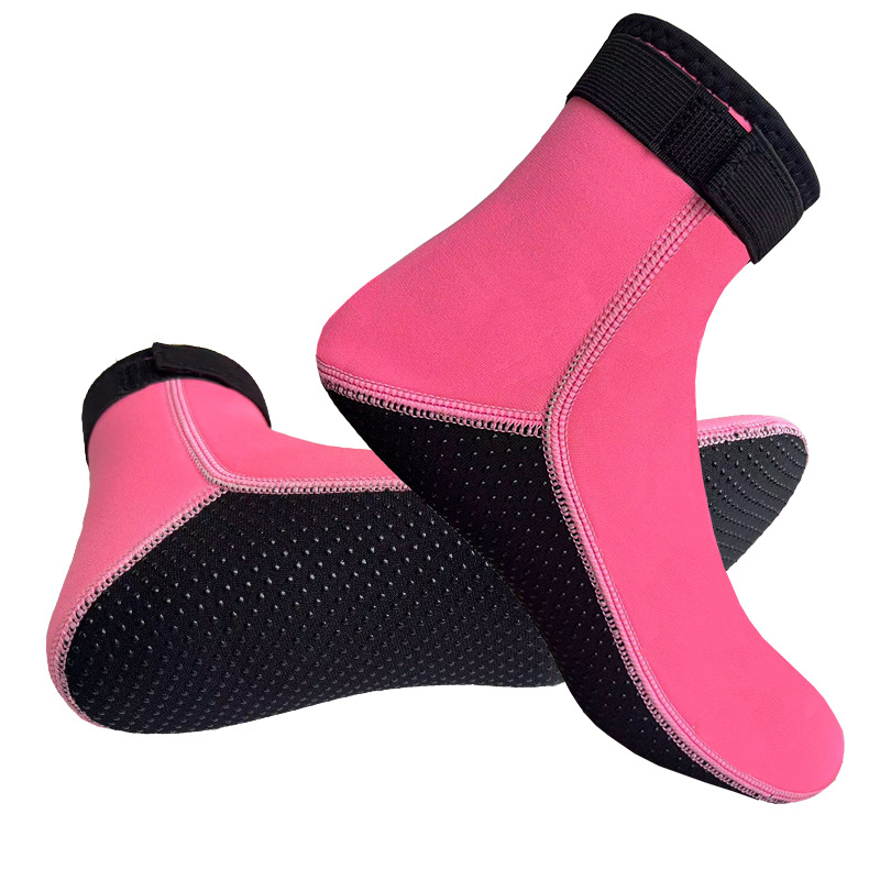 Diving socks cold-proof 3mm super elastic winter swimming non-slip diving flippers wear-resistant ankle protection socks extra large diving socks